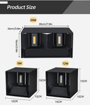 GobekUsa Waterproof Aluminum LED Wall Lamp - Outdoor & Indoor Lighting