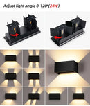 GobekUsa Waterproof Aluminum LED Wall Lamp - Outdoor & Indoor Lighting