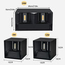 GobekUsa Waterproof Aluminum LED Wall Lamp - Outdoor & Indoor Lighting