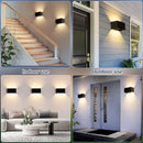 GobekUsa Waterproof Aluminum LED Wall Lamp - Outdoor & Indoor Lighting