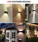 GobekUsa Waterproof Aluminum LED Wall Lamp - Outdoor & Indoor Lighting