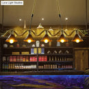 GobekUsa Wavy Hemp Rope Island Light Fixture: Rustic Bar Hanging Light with Black Cone Metal Shade