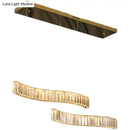 GobekUsa Wavy Prismatic Crystal LED Pendant Lamp for Restaurants in Brass Finish