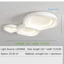 GobekUsa White LED Ceiling Lamps - Modern Minimalist Home Decor