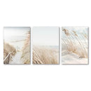 Coastal white seascape canvas set bedroom wall art by Decorbites
