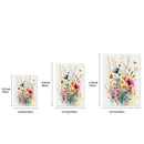 GobekUsa Wildflowers Watercolour Poster Set - Canvas Wall Art