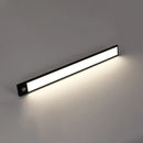 Modern black led cabinet lighting – kitchen lighting solution