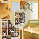 GobekUsa Wood Medicine Cabinet with Mirror and Storage