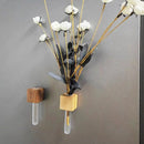 GobekUsa Wooden Magnetic Test Tube Vase for DIY Flower Arrangement