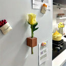 GobekUsa Wooden Magnetic Test Tube Vase for DIY Flower Arrangement