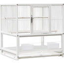 GobekUsa Wrought Iron Bird Cage for Conures, Lovebirds - 30 Inch