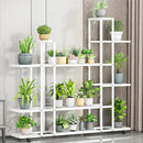 GobekUsa Wrought Iron Plant Stand with Wheels