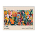GobekUsa Yayoi Kusama Flower Art Poster - Large Canvas Print