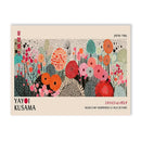 GobekUsa Yayoi Kusama Flower Art Poster - Large Canvas Print