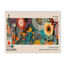 GobekUsa Yayoi Kusama Flower Art Poster - Large Canvas Print