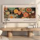GobekUsa Yayoi Kusama Flower Art Poster - Large Canvas Print