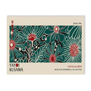 GobekUsa Yayoi Kusama Flower Art Poster - Large Canvas Print