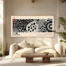 GobekUsa Yayoi Kusama Flower Art Poster - Large Canvas Print