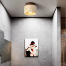 GobekUsa Yellow Marble Ceiling Light for Home or Commercial Spaces