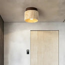 GobekUsa Yellow Marble Ceiling Light for Home or Commercial Spaces