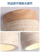 GobekUsa Yellow Marble Ceiling Light for Home or Commercial Spaces
