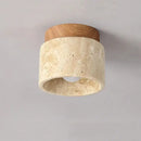 GobekUsa Yellow Marble Ceiling Light for Home or Commercial Spaces
