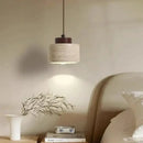 GobekUsa Yellow Stone LED Pendant Chandelier - Retro Nordic Style