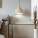 GobekUsa Yellow Stone LED Pendant Chandelier - Retro Nordic Style
