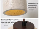 GobekUsa Yellow Stone LED Pendant Chandelier - Retro Nordic Style