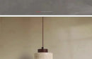 GobekUsa Yellow Stone LED Pendant Chandelier - Retro Nordic Style