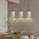 GobekUsa Yellow Stone LED Pendant Chandelier - Retro Nordic Style