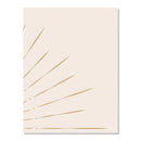 GobekUsa Yellow Sun Rising Horizon Wall Art