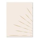Minimalist beige & gold sun rising horizon wall art bedroom triptych