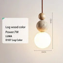 GobekUsa Yellow Travertine Pendant Light for Kitchen Island
