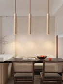 GobekUsa Yellow Travertine Pendant Light for Kitchen Island