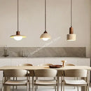 GobekUsa Yellow Travertine Pendant Light for Kitchen Island