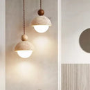 GobekUsa Yellow Travertine Pendant Light for Kitchen Island