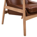 Mid-Century Modern Accent Armchair With High Back by HouseOfZazla