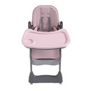 Adjustable Baby High Chair 0-6 Years, Portable Infant Feeding Seat With Safety Belt, Silent Lockable Wheels by Unique Piece Furniture