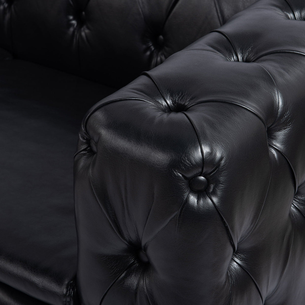 Square Arm Removable Cushion 3 Seater Sofa, photo 32 of 32