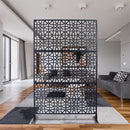 Outdoor & Indoor Metal Freestanding Decorative Privacy Screen by HouseOfZazla