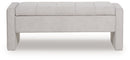 Akselman - Storage Bench - Gray