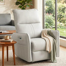 29.92" 270 Power Swivel Rocker Recliner Chair, Electric Glider Reclining Sofa With USB Ports, Power Swivel Glider, Rocking Chair Nursery Recliners For Living Room Bedroom by Unique Piece Furniture