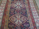 4' X11' Antique Handmade Turkish Anatolian Wool Corridor Kalegy Runner Rug
