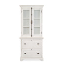 Bronwyn - Lateral File With Hutch - Alabaster