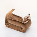 GobekUsa Cozy Double-Layer Lamb Fleece Blanket - All Season Warmth Bedspread