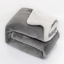 GobekUsa Cozy Double-Layer Lamb Fleece Blanket - All Season Warmth Bedspread