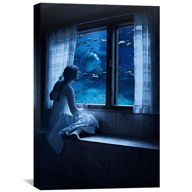 Deep Ocean Fantasy Canvas