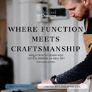 Wood Gun Cabinet - Bless This Home And All Who Enter Wall Gun Cabinet - Hidden Wall Storage - Hidden Gun Safe - Handcrafted Gun Concealment Furniture - Hidden Gun Storage by Bellewood Designs