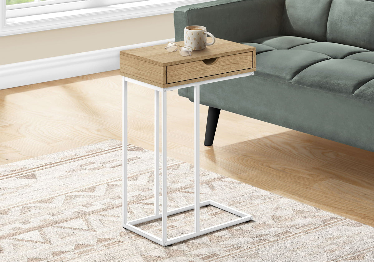 Accent Table, C - Shaped Contemporary & Modern Design, photo 2 of 12